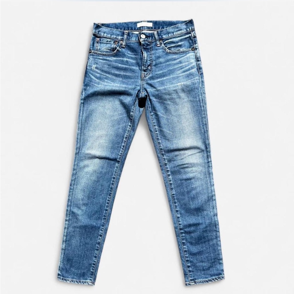 🇯🇵 NWOT Moussy Vintage Jeans Retro Grunge Straight Legs Handcrafted Designer W27